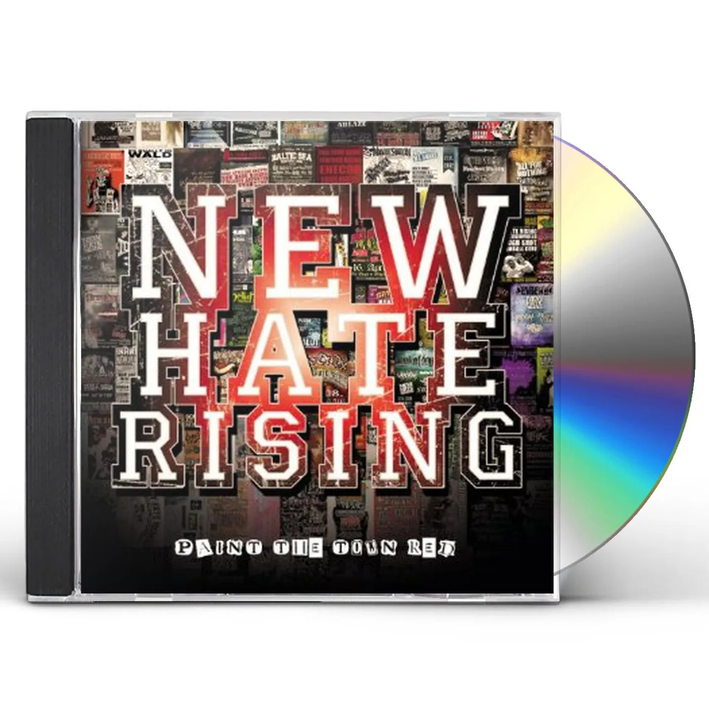 New Hate Rising PAINT THE TOWN RED CD