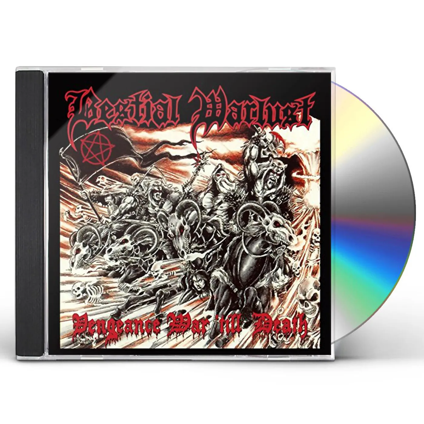 Bestial Warlust VENGEANCE WAR 'TIL DEATH CD