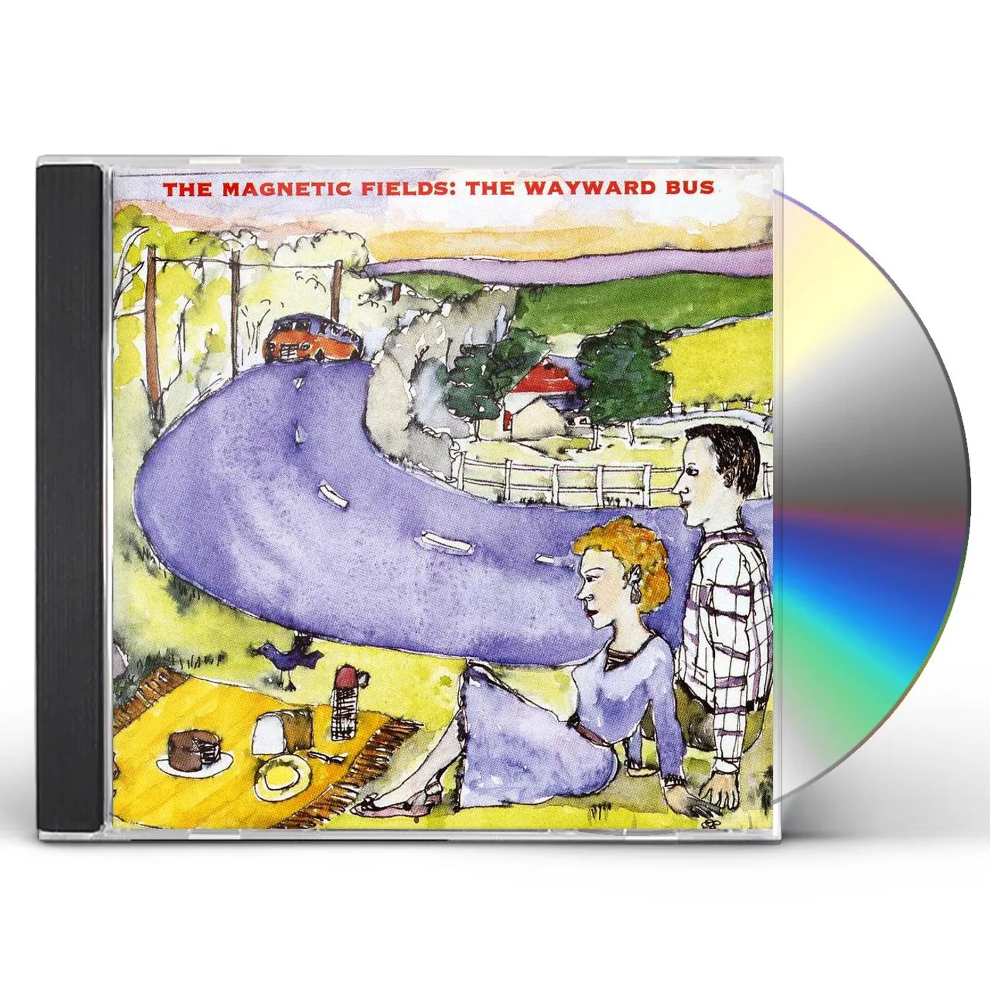The Magnetic Fields WAYWARD BUS & DISTANT PLASTIC TREES CD