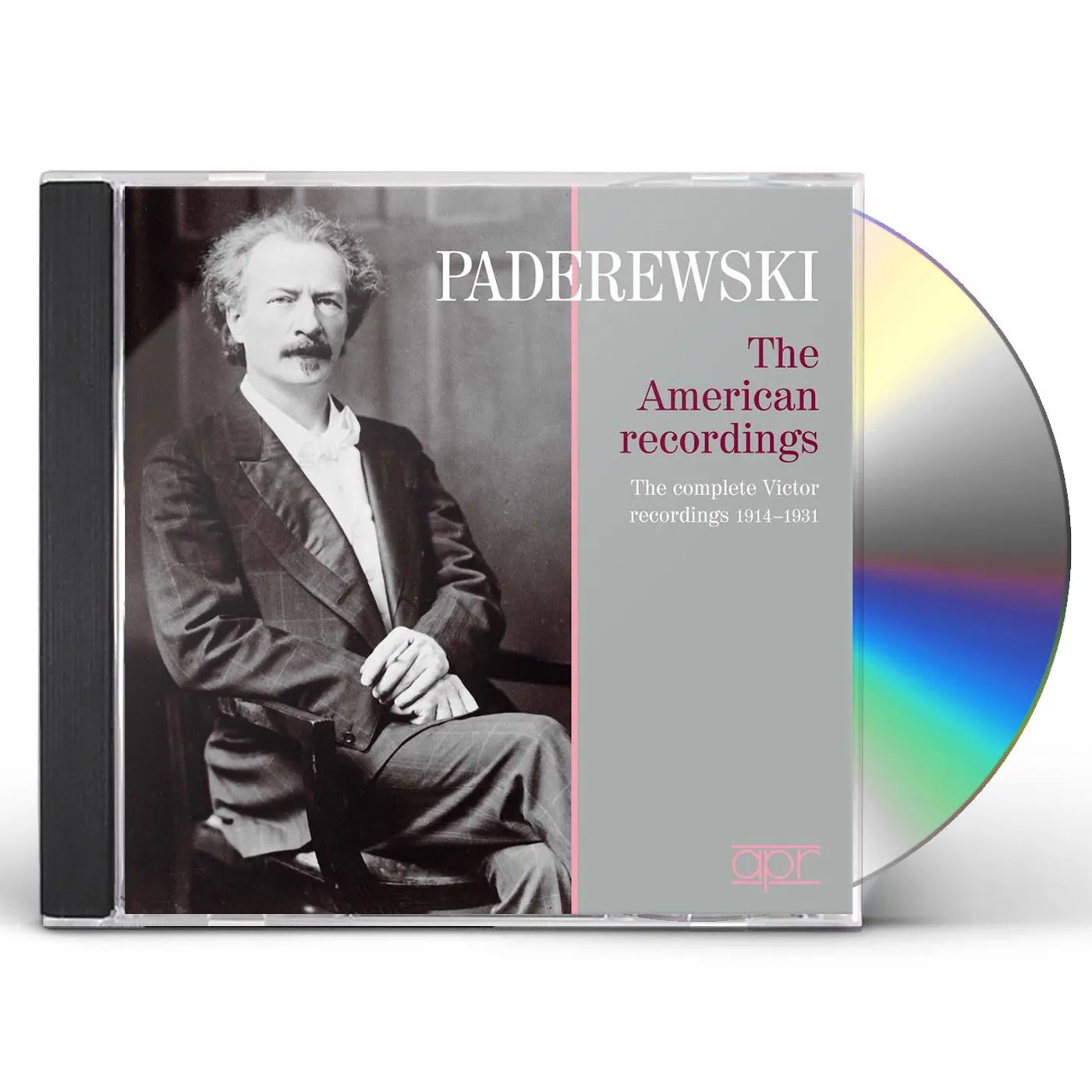 Ignacy Jan Paderewski AMERICAN RECORDINGS CD