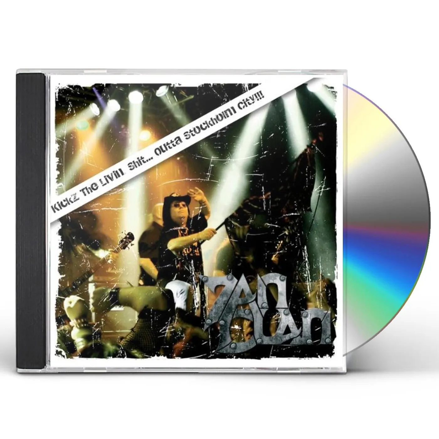 Zan Clan KICKZ THE LIVIN SHIT OUTTA STOCKHOLM CITY CD