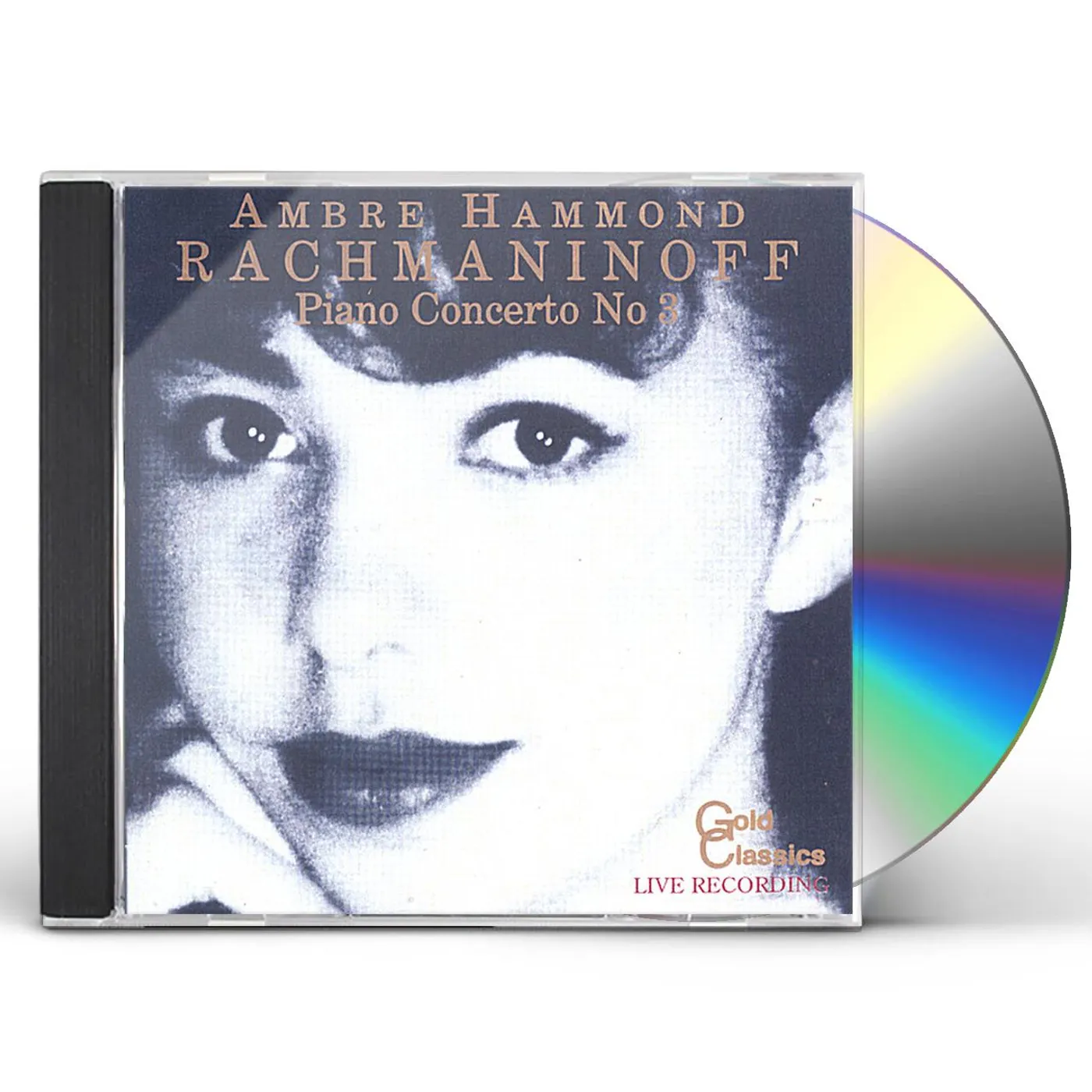 Ambre Hammond RACHMANINOFF PIANO CTO NO 3 CD