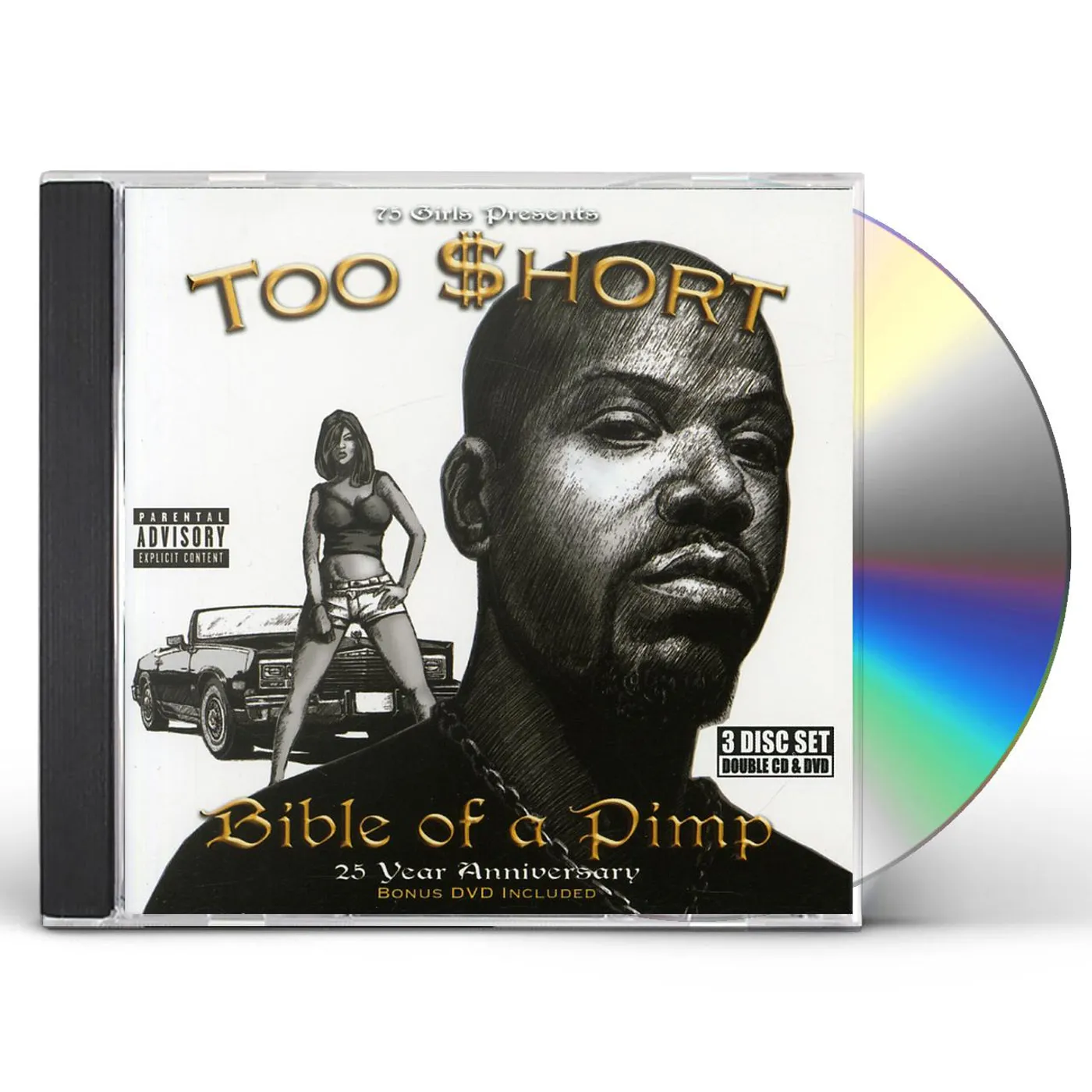 Too $hort BIBLE OF A PIMP CD