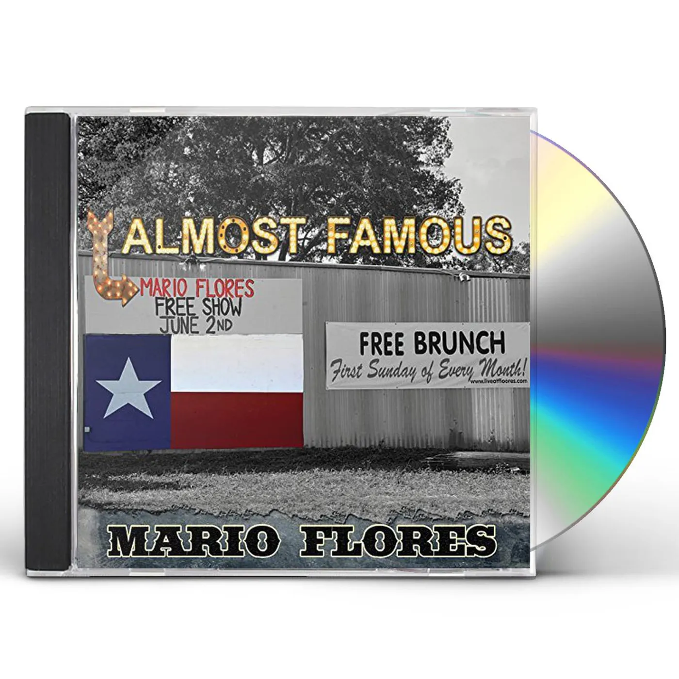 Mario Flores ALMOST FAMOUS CD