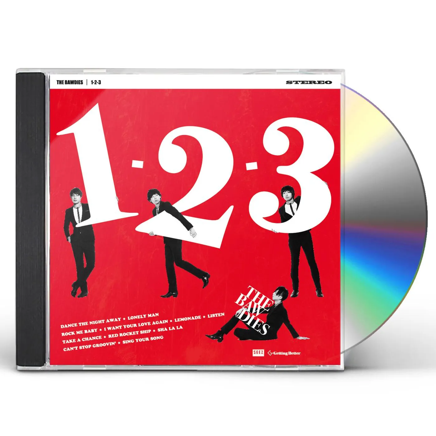 THE BAWDIES 1-2-3 CD
