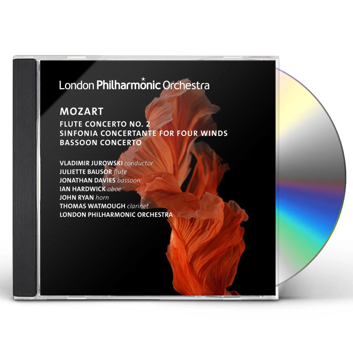 London Philharmonic Mozart: flute concerto no2sinfonia convertante bassoon concerto CD