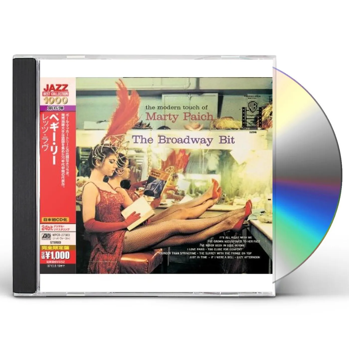 Marty Paich BROADWAY BIT CD