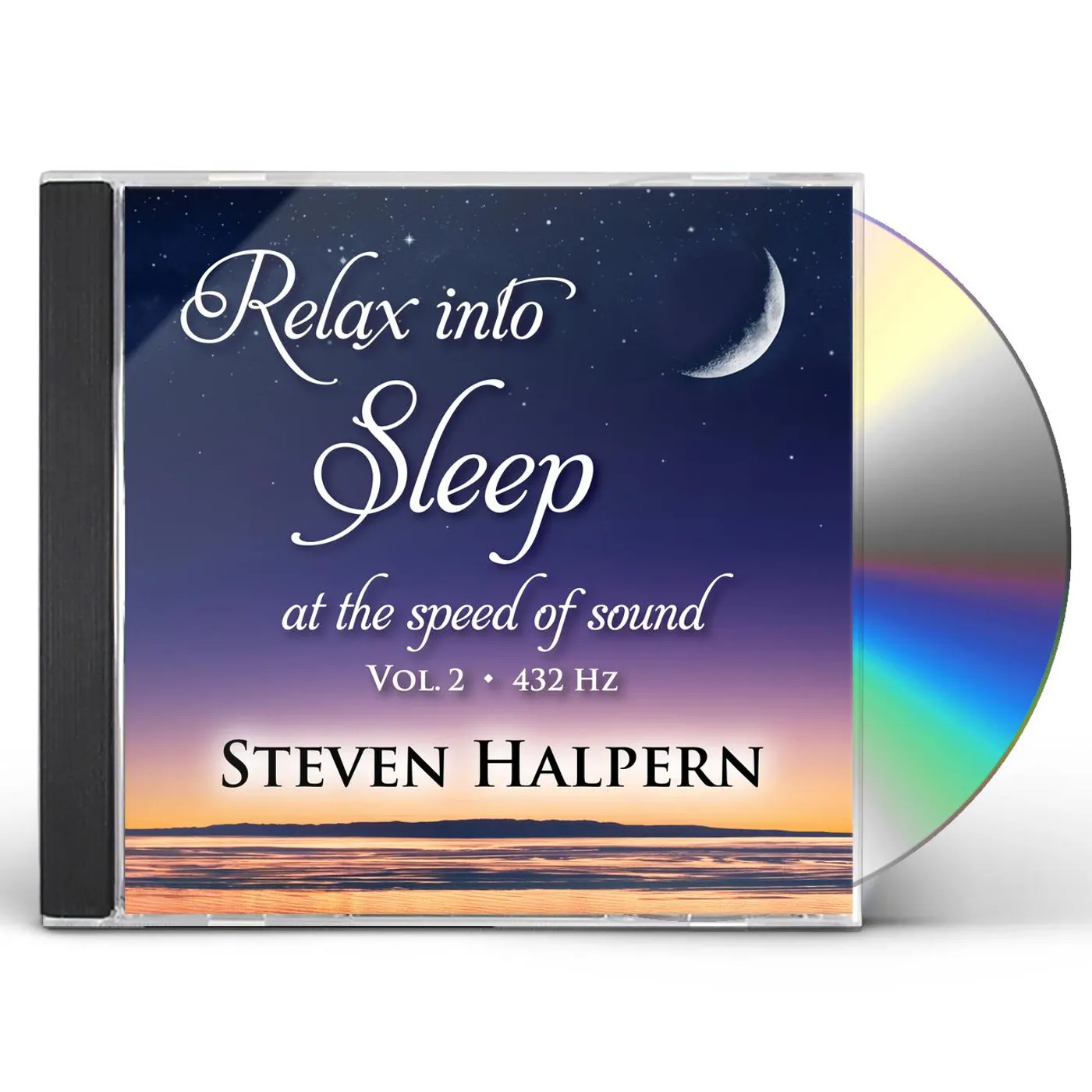 Steven Halpern RELAX INTO SLEEP AT THE SPEED OF SOUND, VOL. 2 CD