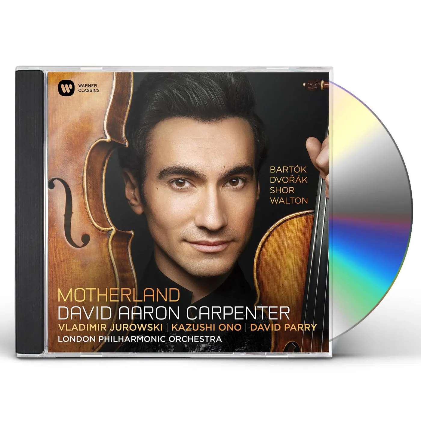 David Aaron Carpenter MOTHERLAND: DVORAK BARTOK SHOR WALTON CD