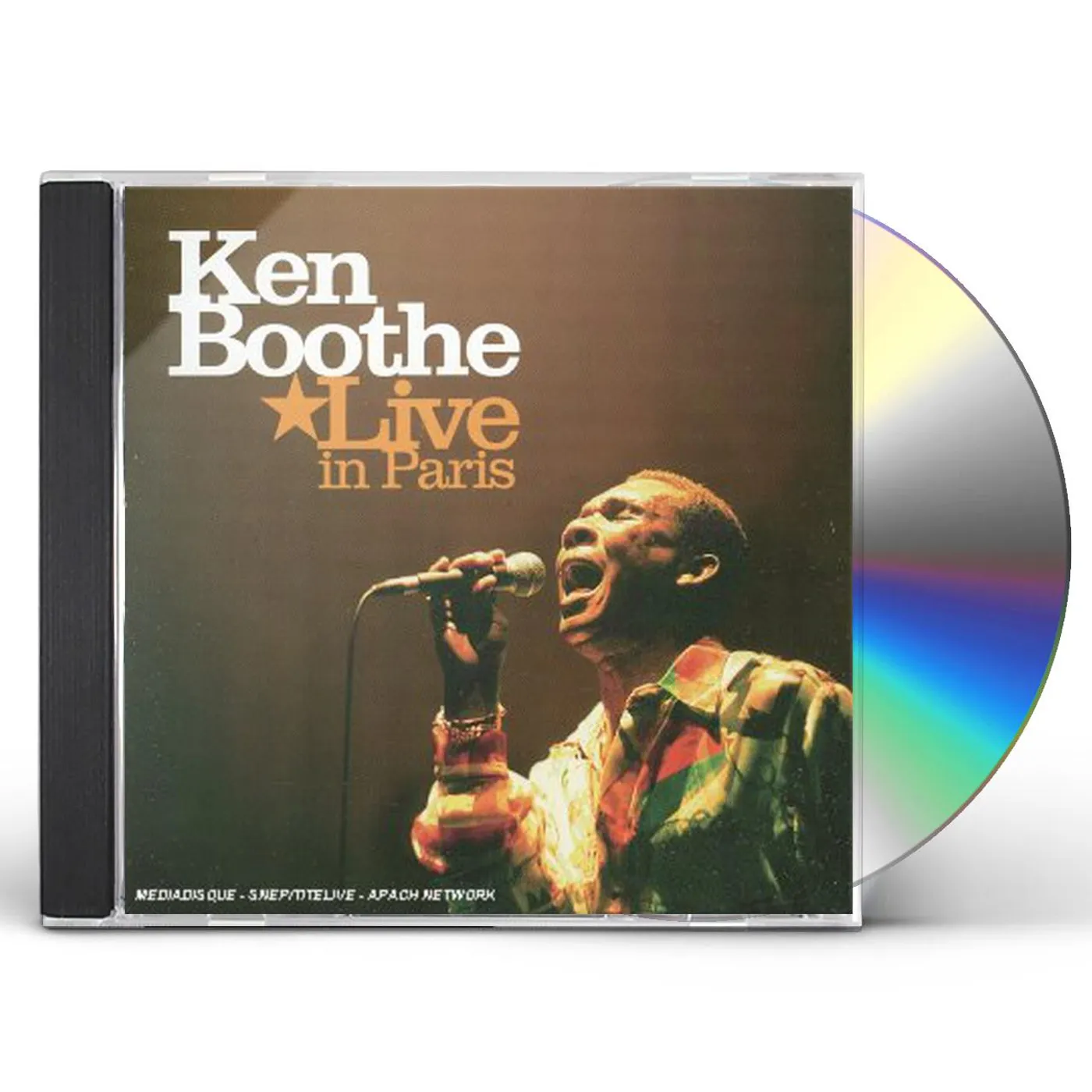 Ken Boothe LIVE IN PARIS CD