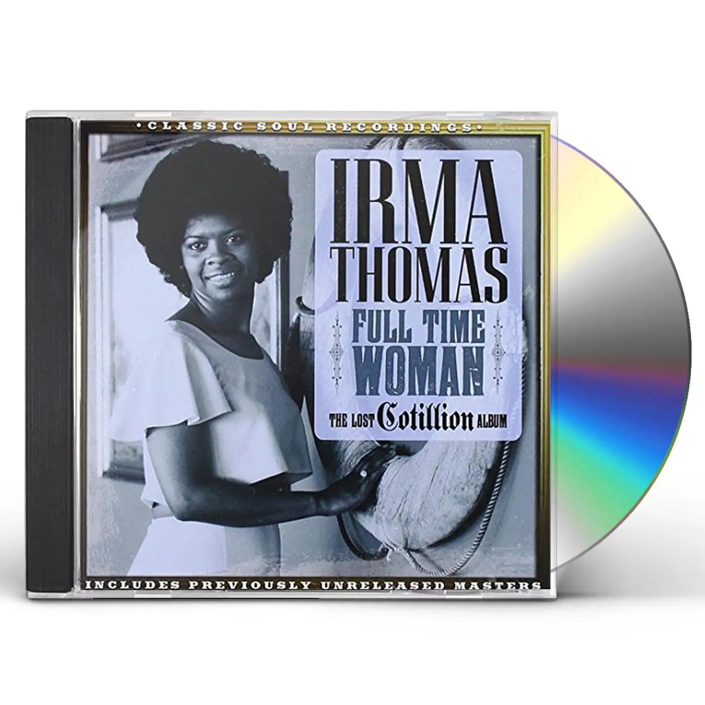 Irma Thomas FULL TIME WOMAN LOST COTILLION ALBUM CD