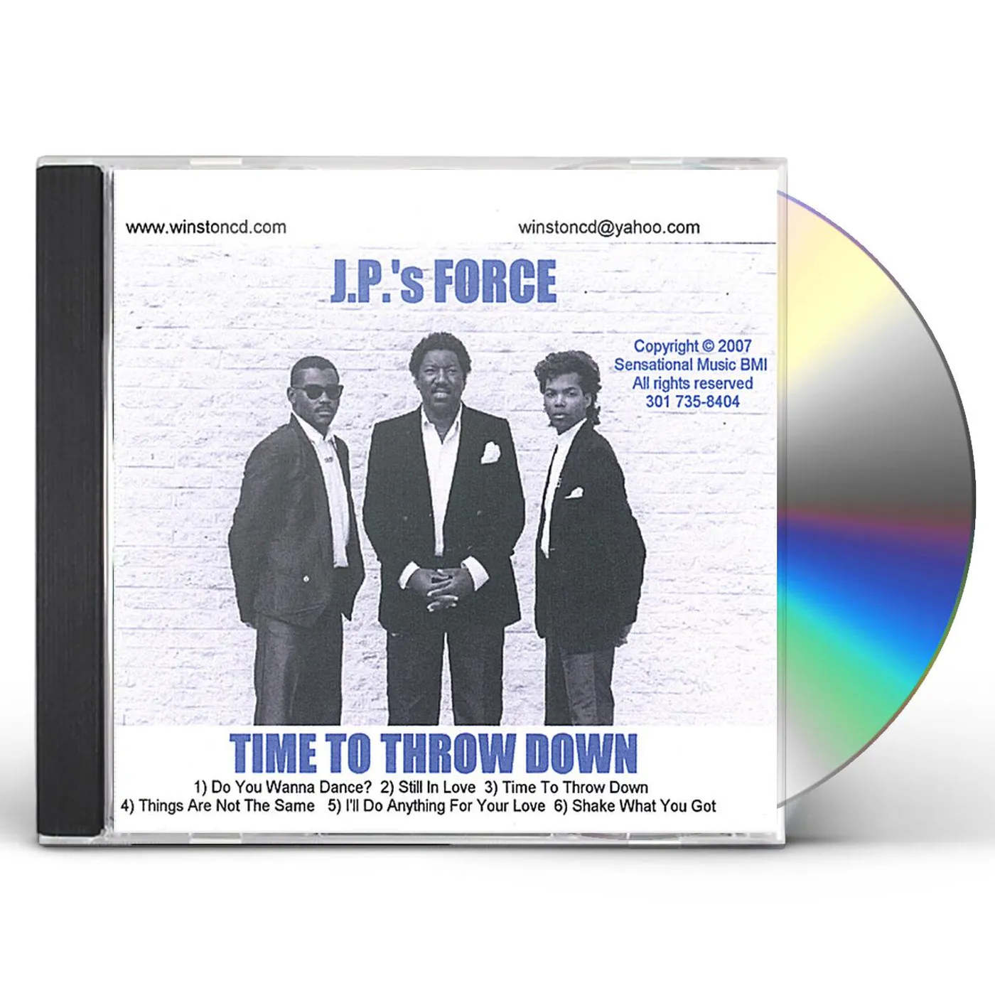 J.P.'s Force TIME TO THROW DOWN CD