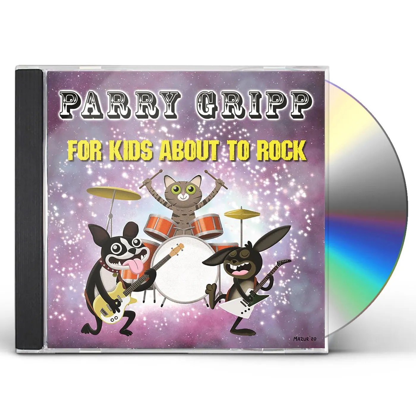 Parry Gripp FOR KIDS ABOUT TO ROCK CD