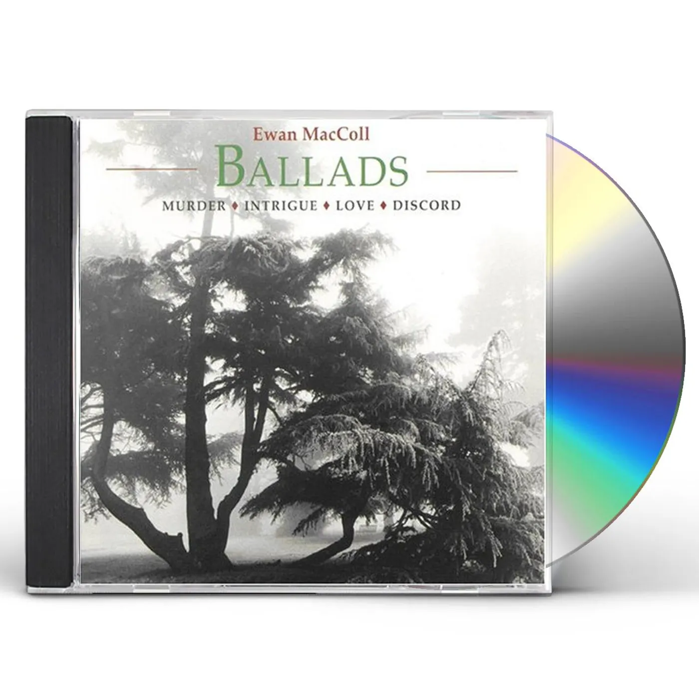 Ewan MacColl BALLADS: MURDER INTRIGUE LOVE DISCORD CD