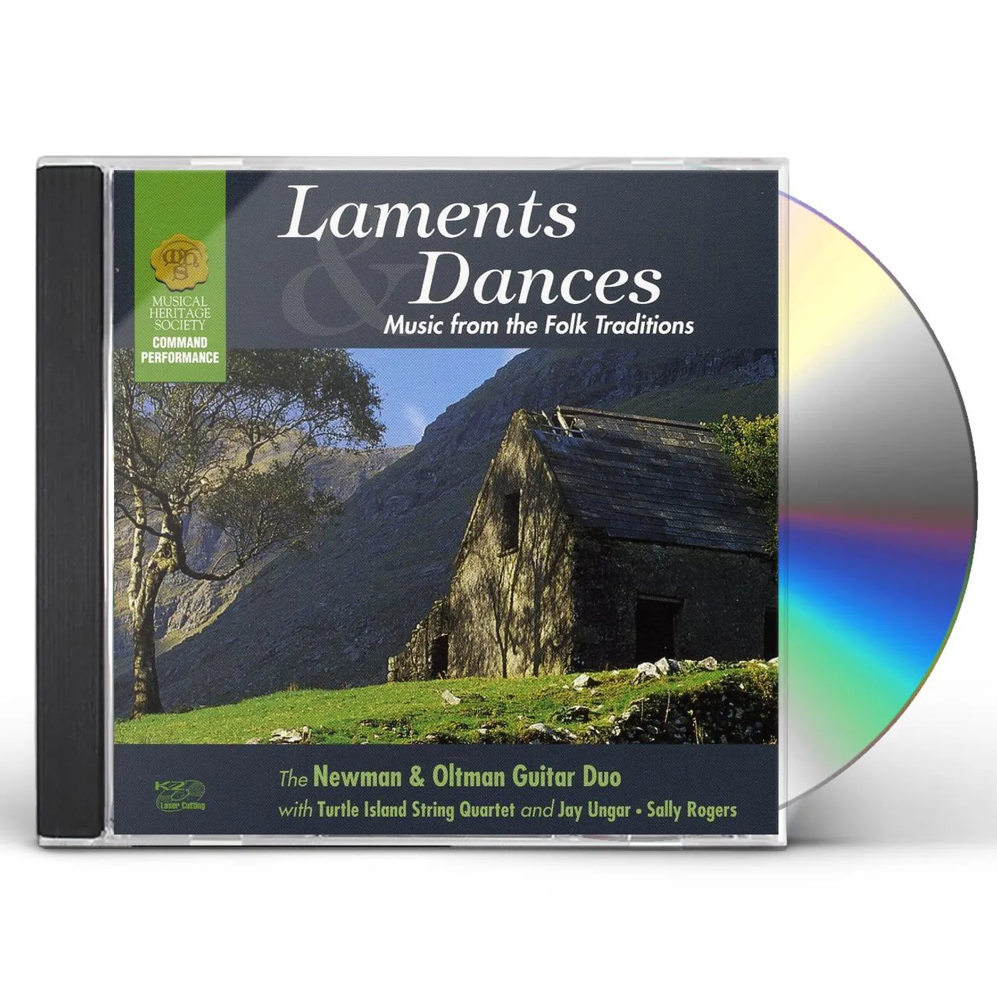 The Newman & Oltman Guitar Duo LAMENTS & DANCES: MUSIC FROM THE FOLK TRADITIONS CD