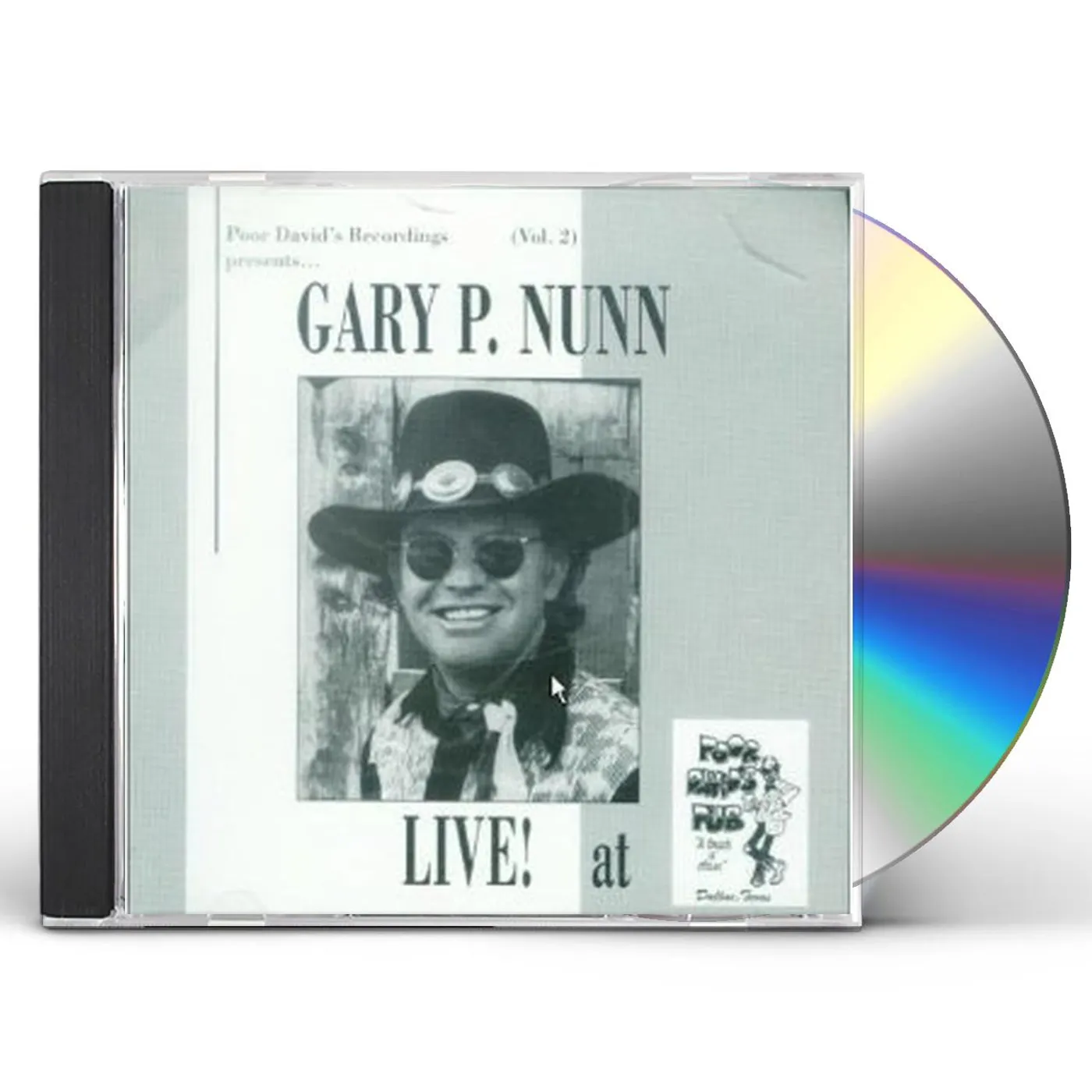 Gary P. Nunn LIVE AT POOR DAVID'S PUB CD