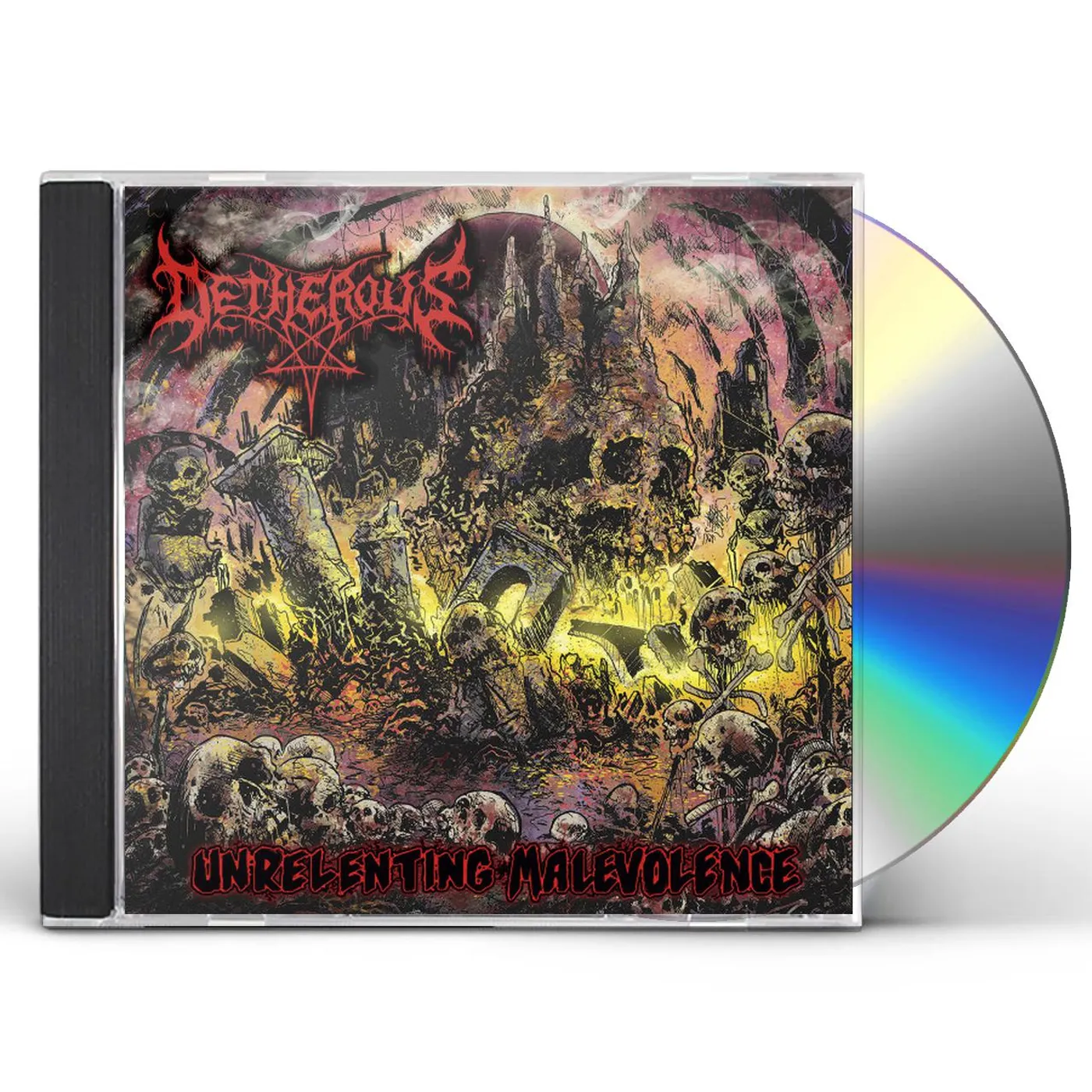 Detherous UNRELENTING MALEVOLENCE CD