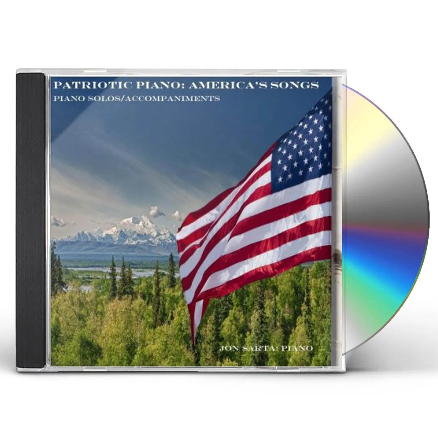 Jon Sarta PATRIOTIC PIANO CD