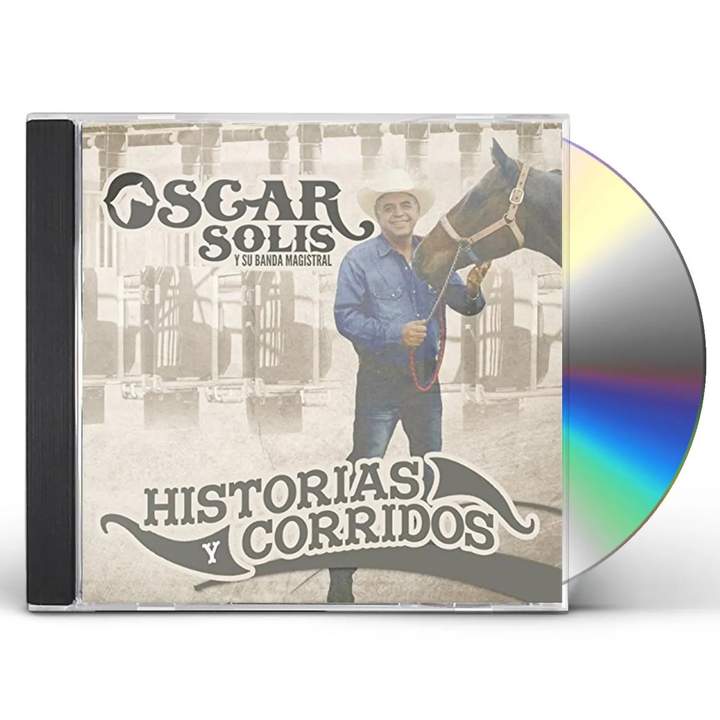 Oscar Solis Y Su Banda Magistral HISTORIAS Y CORRIDOS CD