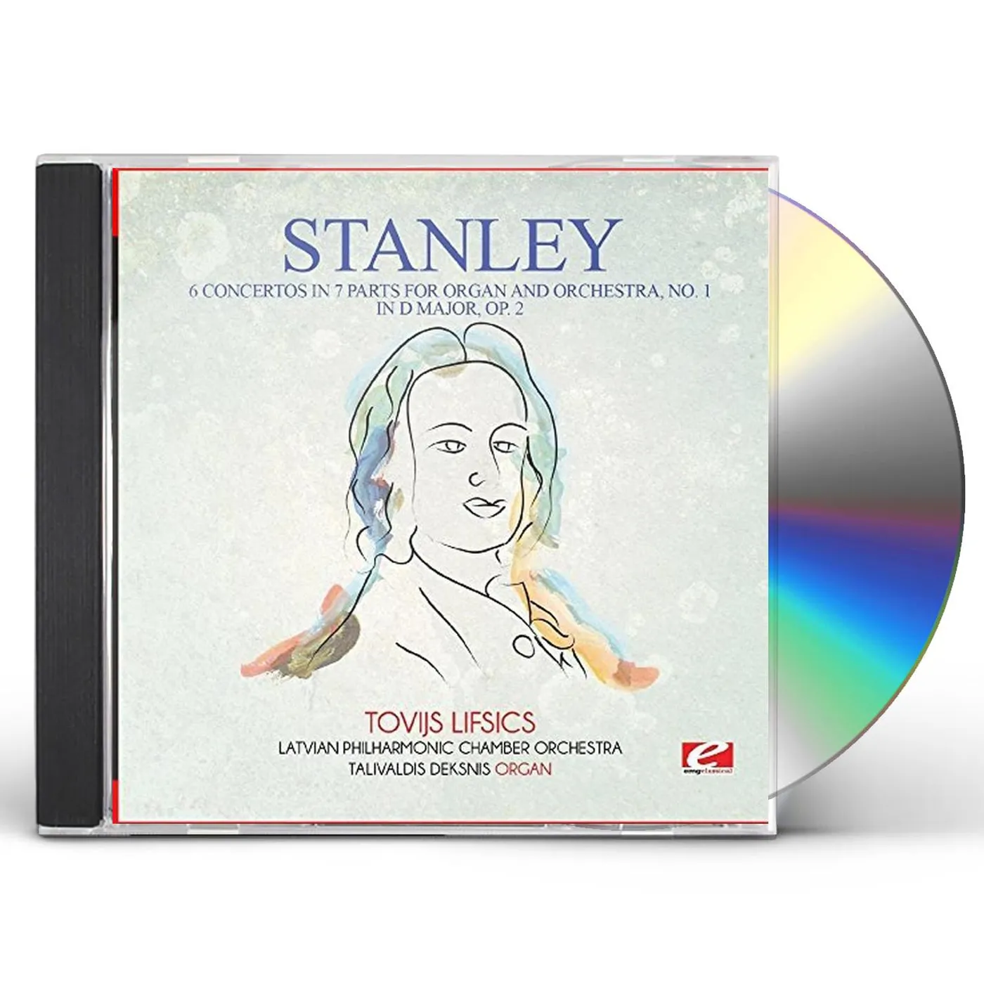 Stanley 6 CONCERTOS IN 7 PARTS FOR ORGAN & ORCHESTRA NO. 1 CD