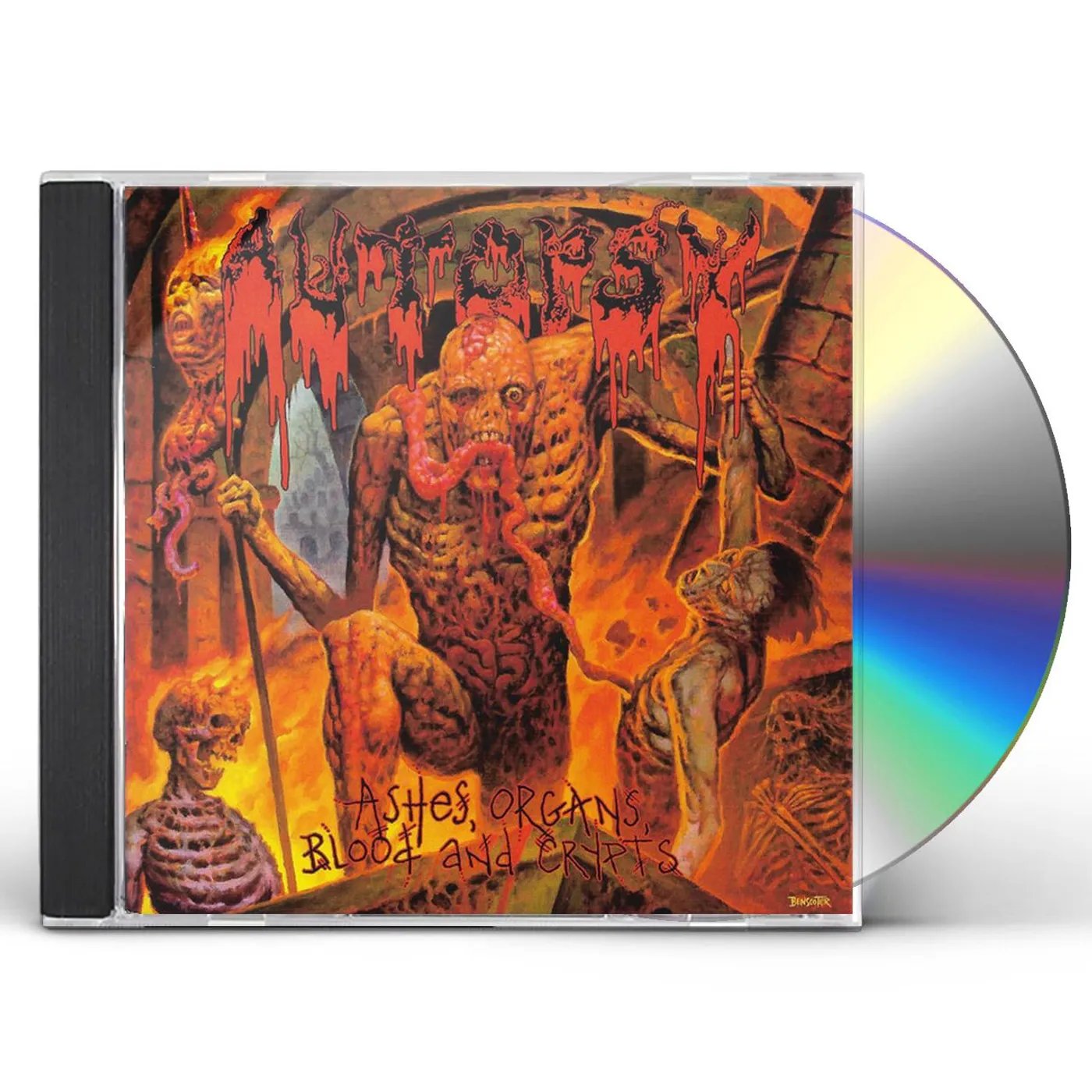 Autopsy ASHES, ORGANS, BLOOD & CRYPTS CD