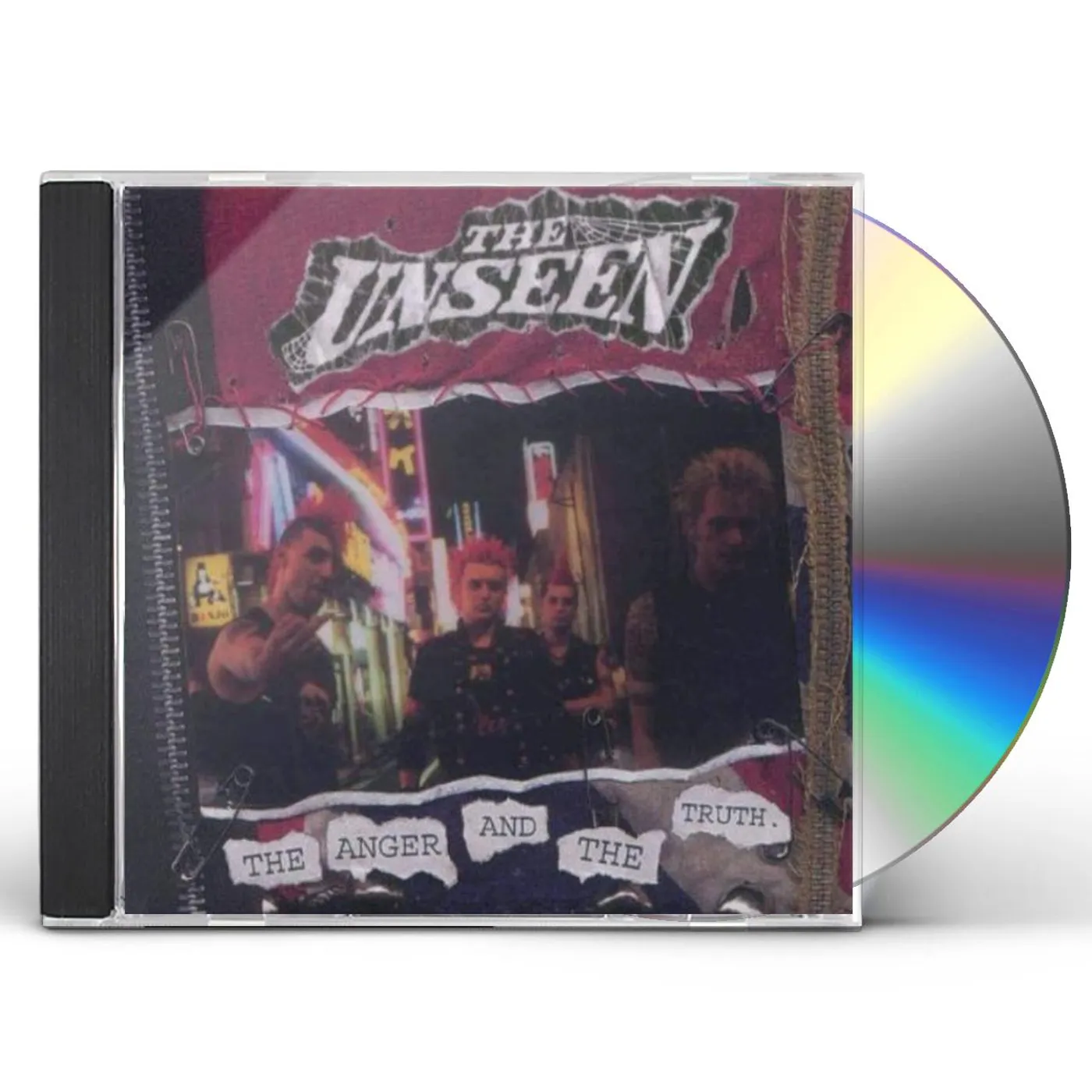 The Unseen ANGER & TRUTH CD