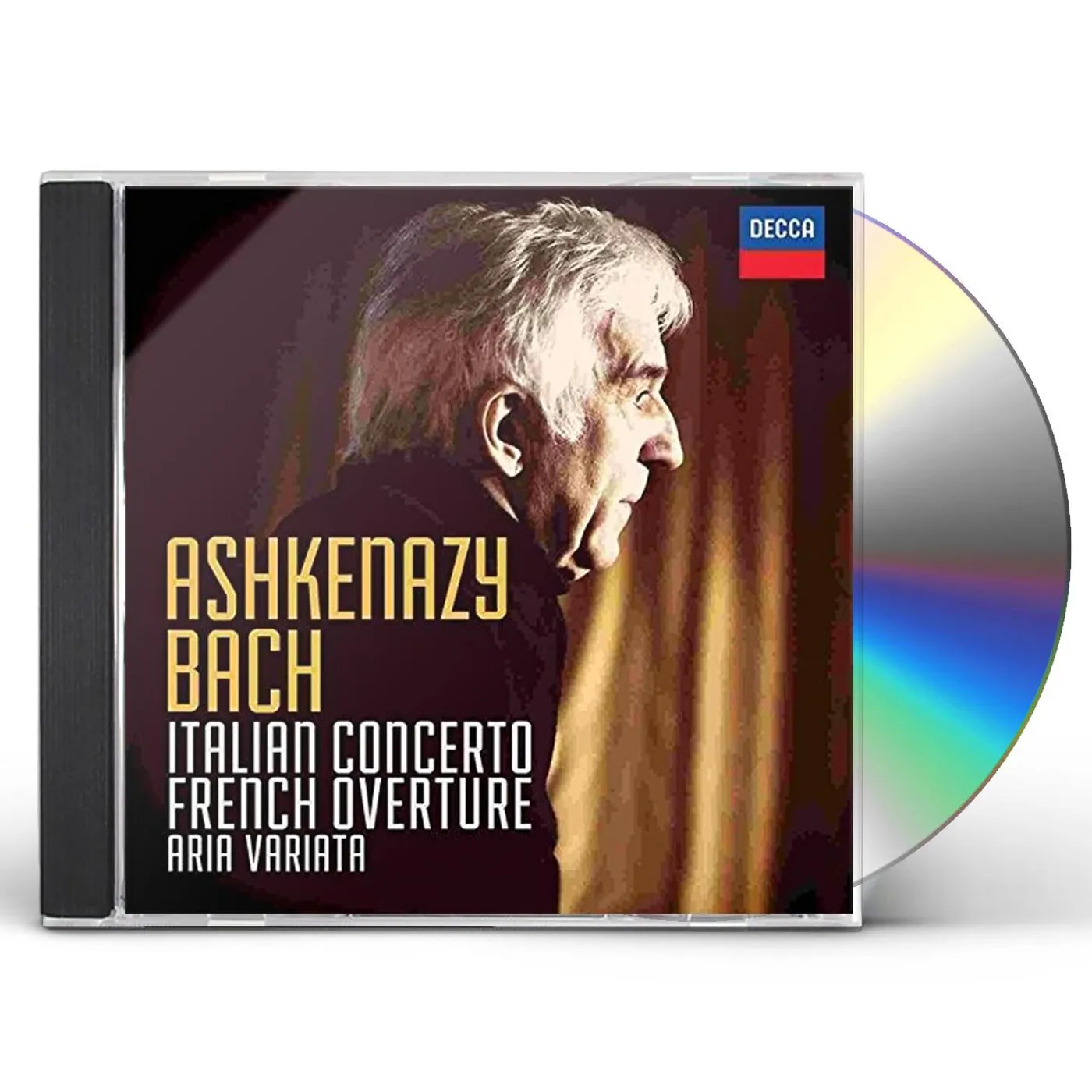 Vladimir Ashkenazy BACH J.S.: ITALIAN CONCERTO / FRENCH OVERTURE CD