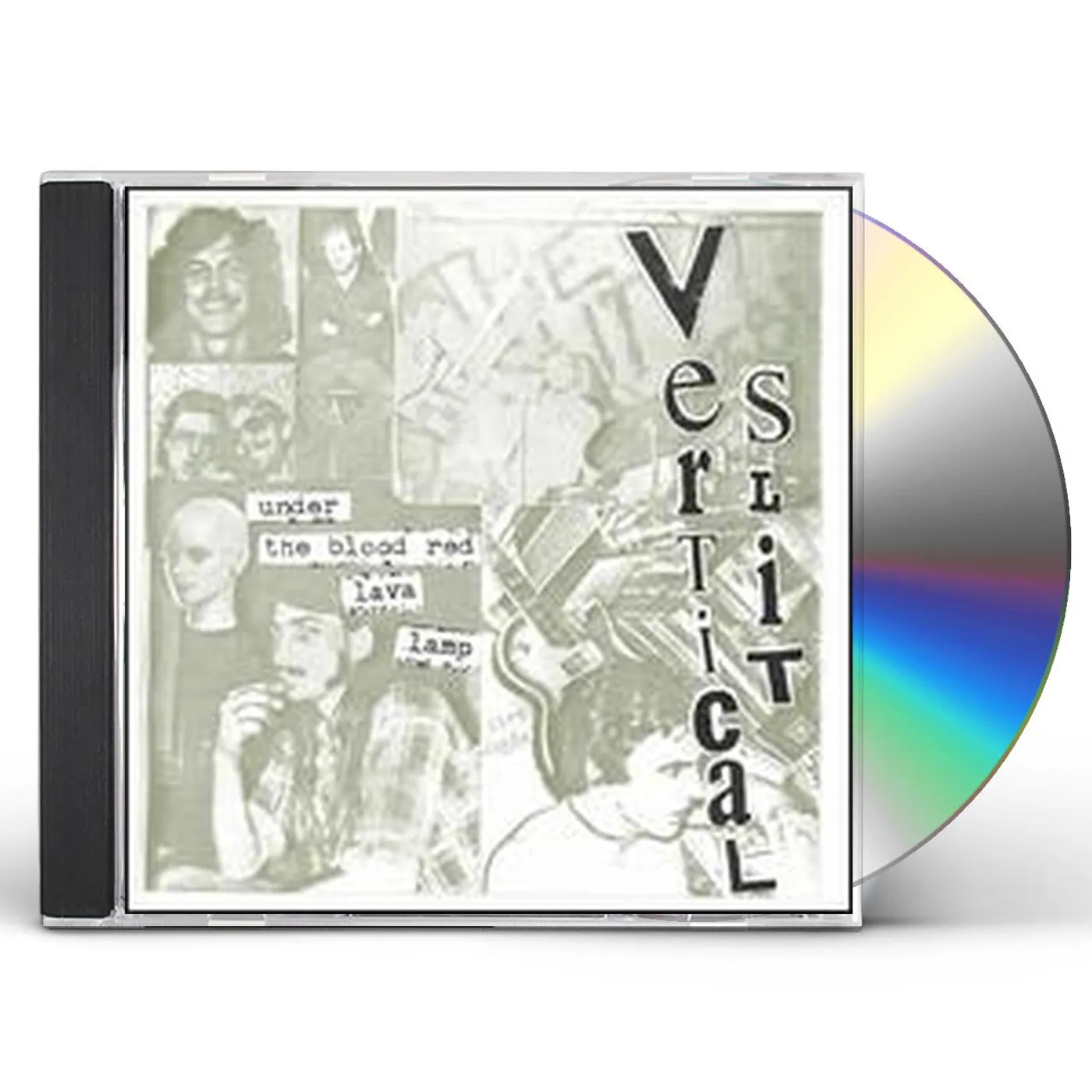 Vertical Slit UNDER THE BLOOD RED LAVA LAMP CD