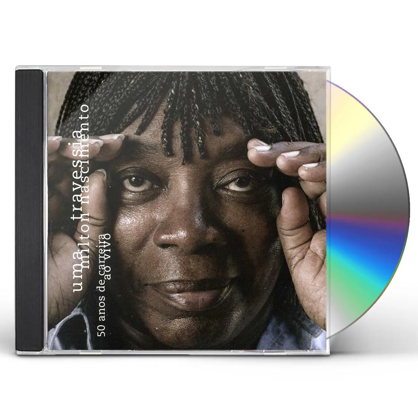 Milton Nascimento UMA TRAVESSIA 50 ANOS DE CARREIRA AO VIVO CD