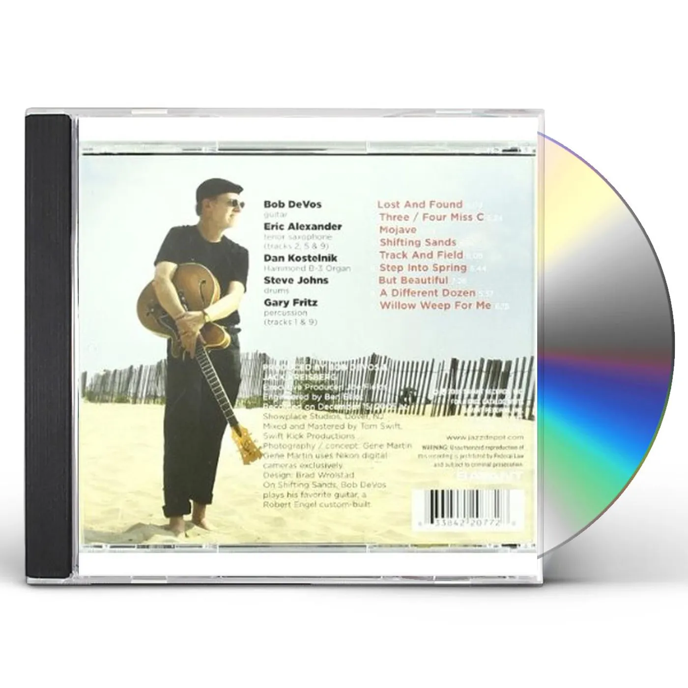 Bob Devos SHIFTING SANDS CD