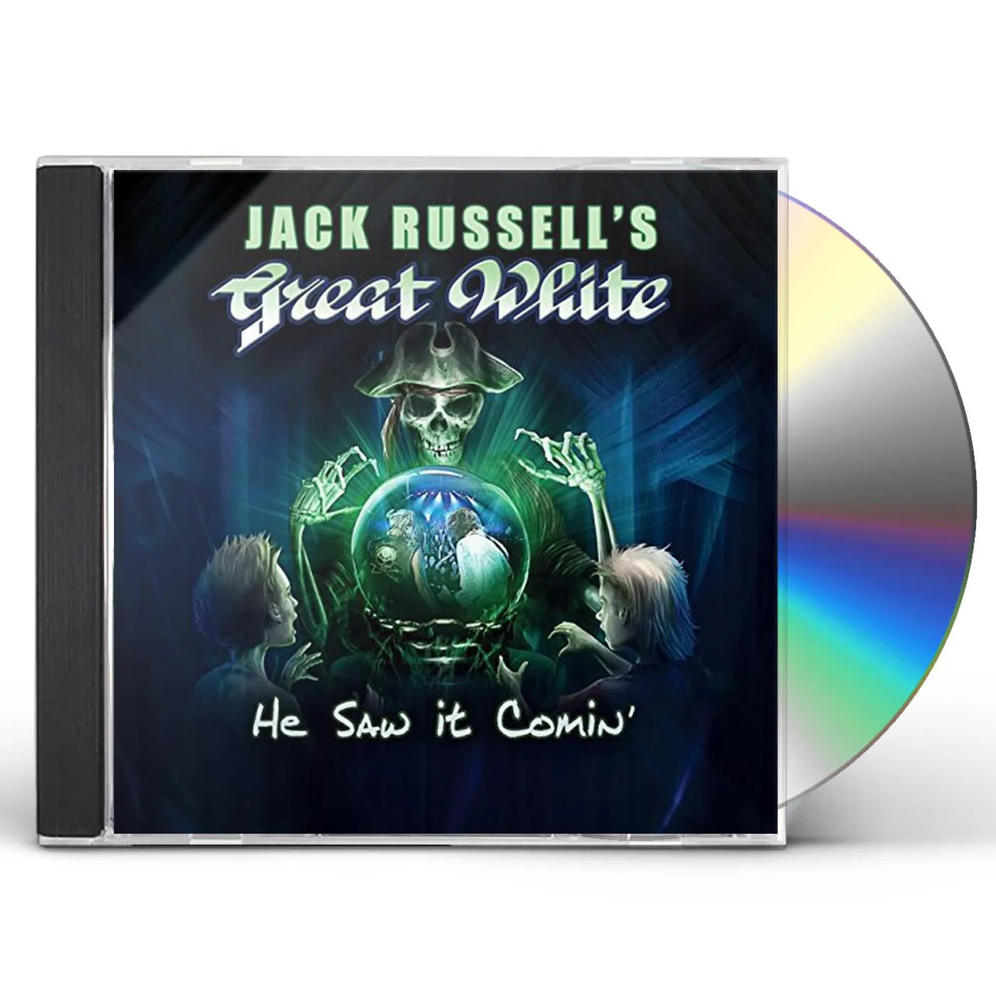 Jack Russell's Great White HE SAW IT COMING CD