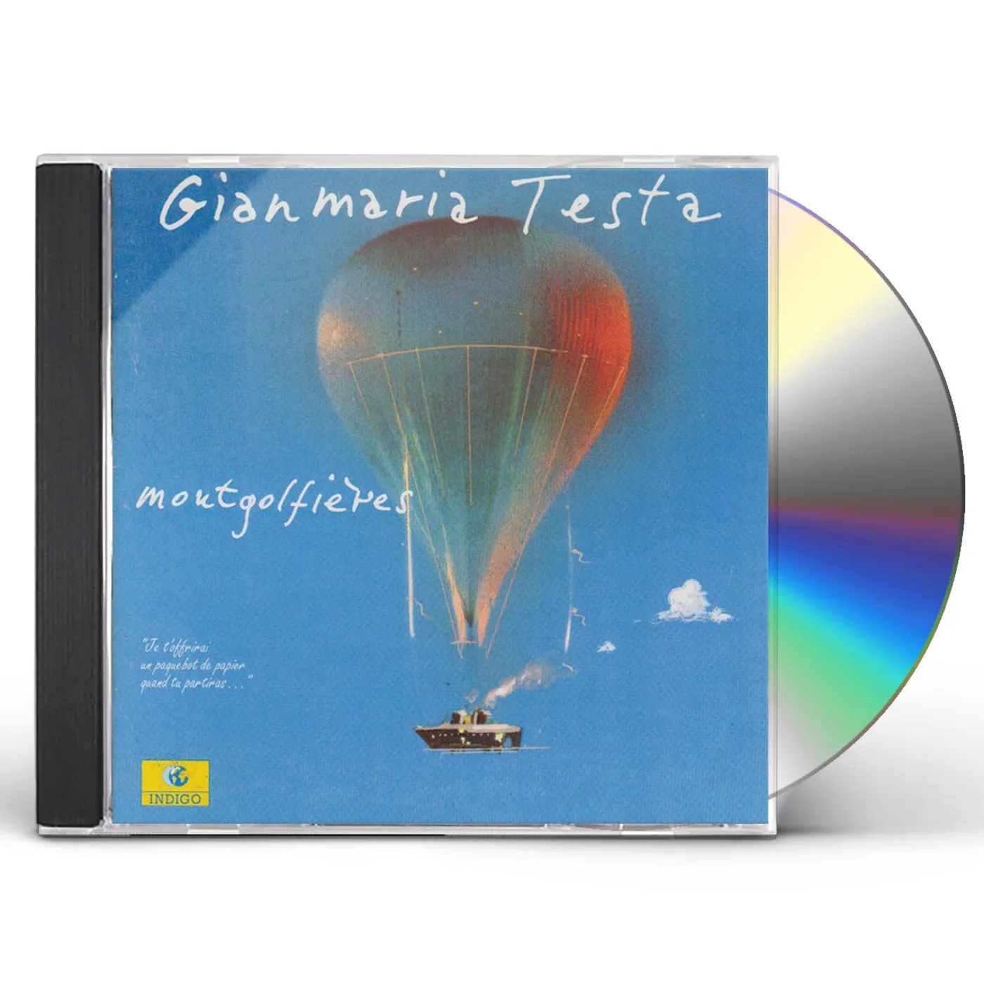 Gianmaria Testa MONTGOLFIERES (NEW EDITION) CD