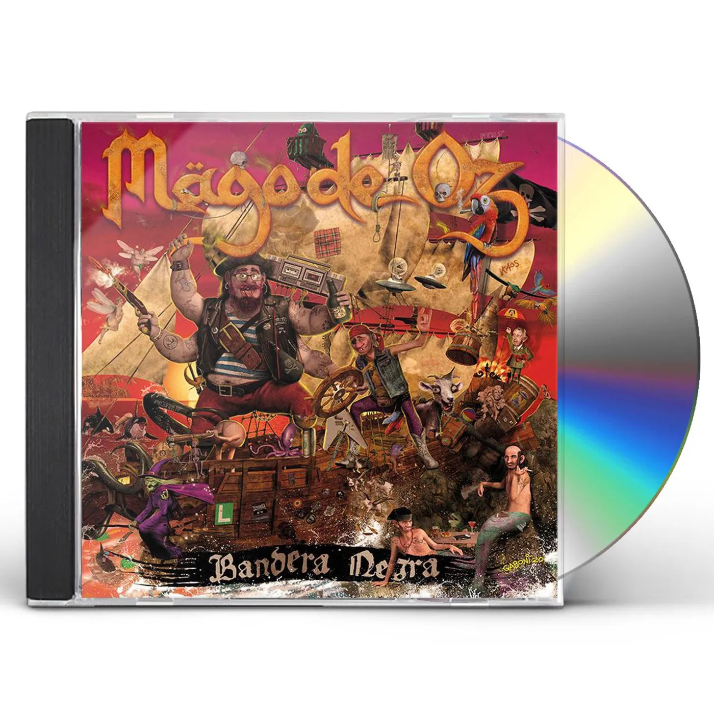 Mägo de Oz BANDERA NEGRA CD