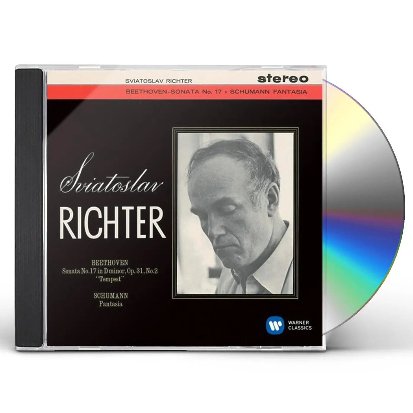 Sviatoslav Richter BEETHOVEN: PIANO SONATA NO.17 'TEMPE CD