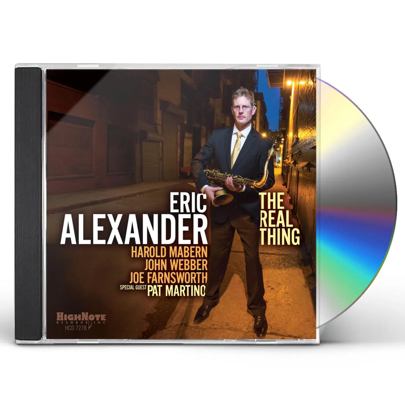 Eric Alexander REAL THING CD