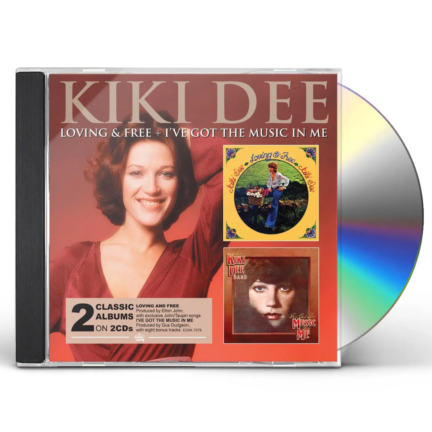 Kiki Dee LOVING & FREE / I'VE GOT THE MUSIC IN CD