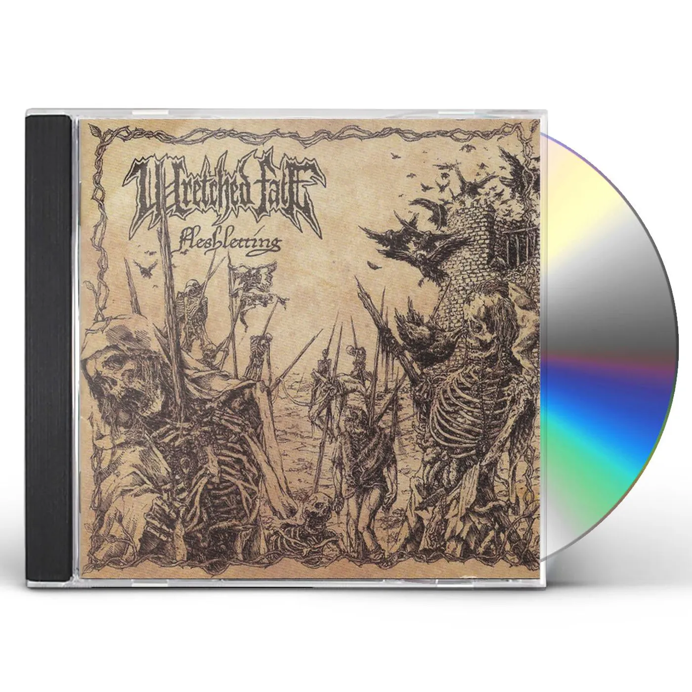 Wretched Fate FLESHLETTING CD