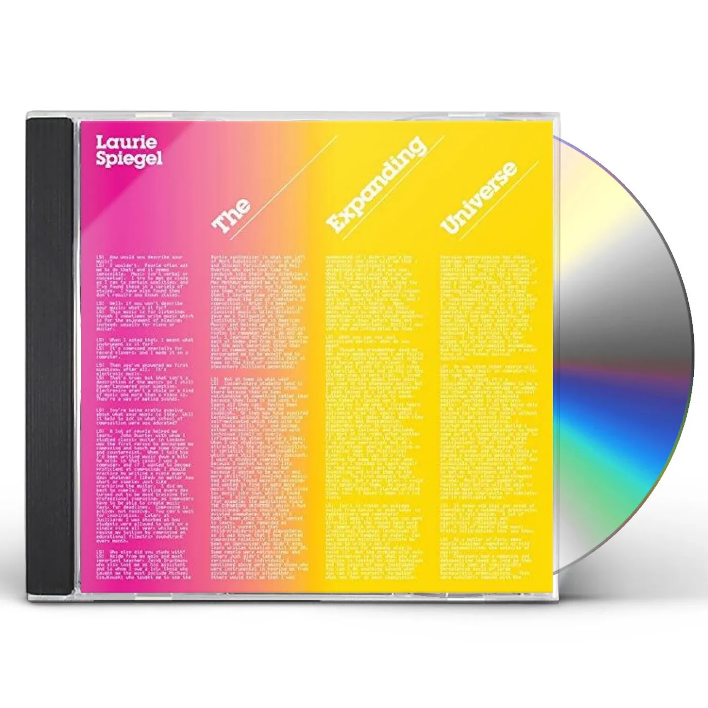 Laurie Spiegel EXPANDING UNIVERSE (2CD) CD