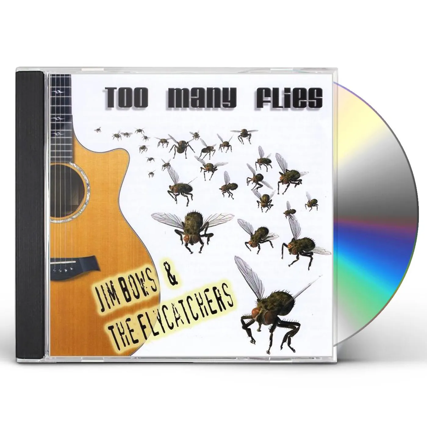 Jim Bows & The Flycatchers TOO MANY FLIES CD
