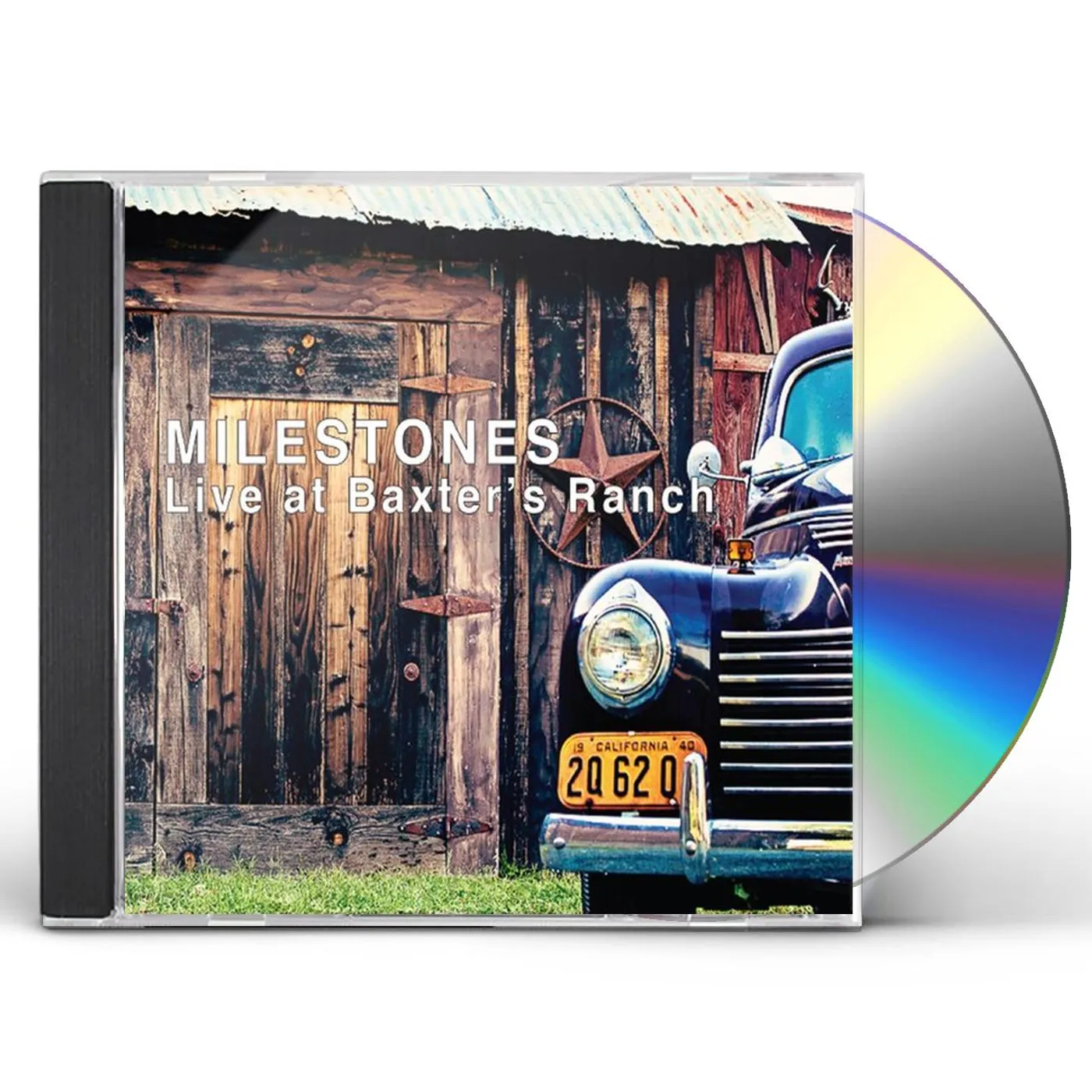 Milestones LIVE AT BAXTER'S RANCH CD