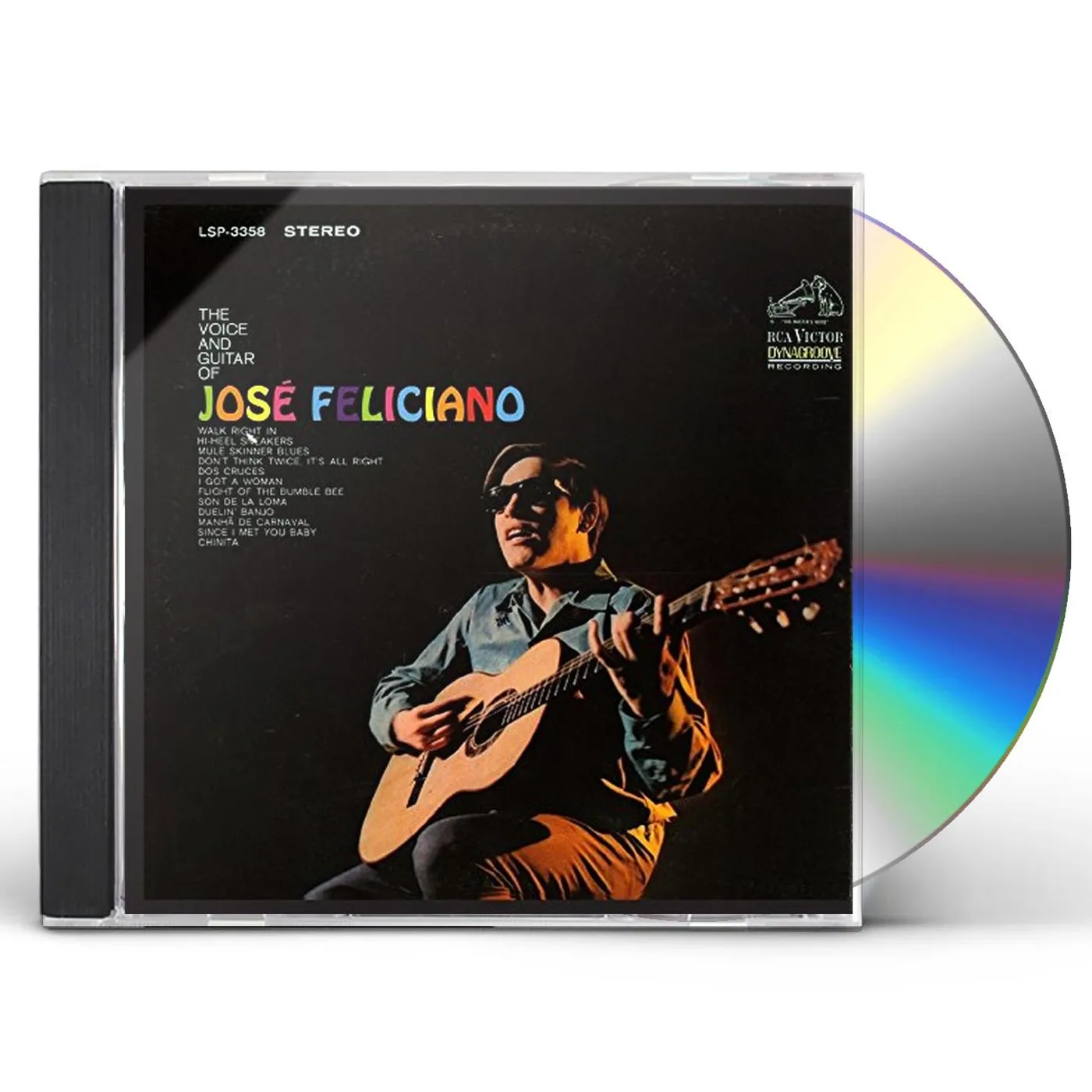 VOICE AND GUITAR OF José Feliciano CD