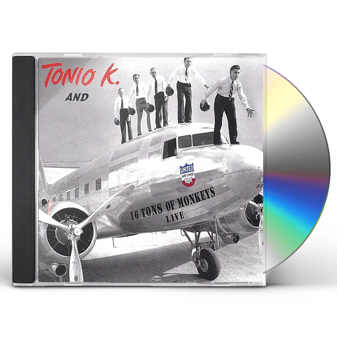 Tonio K. 16 TONS OF MONKEYS CD