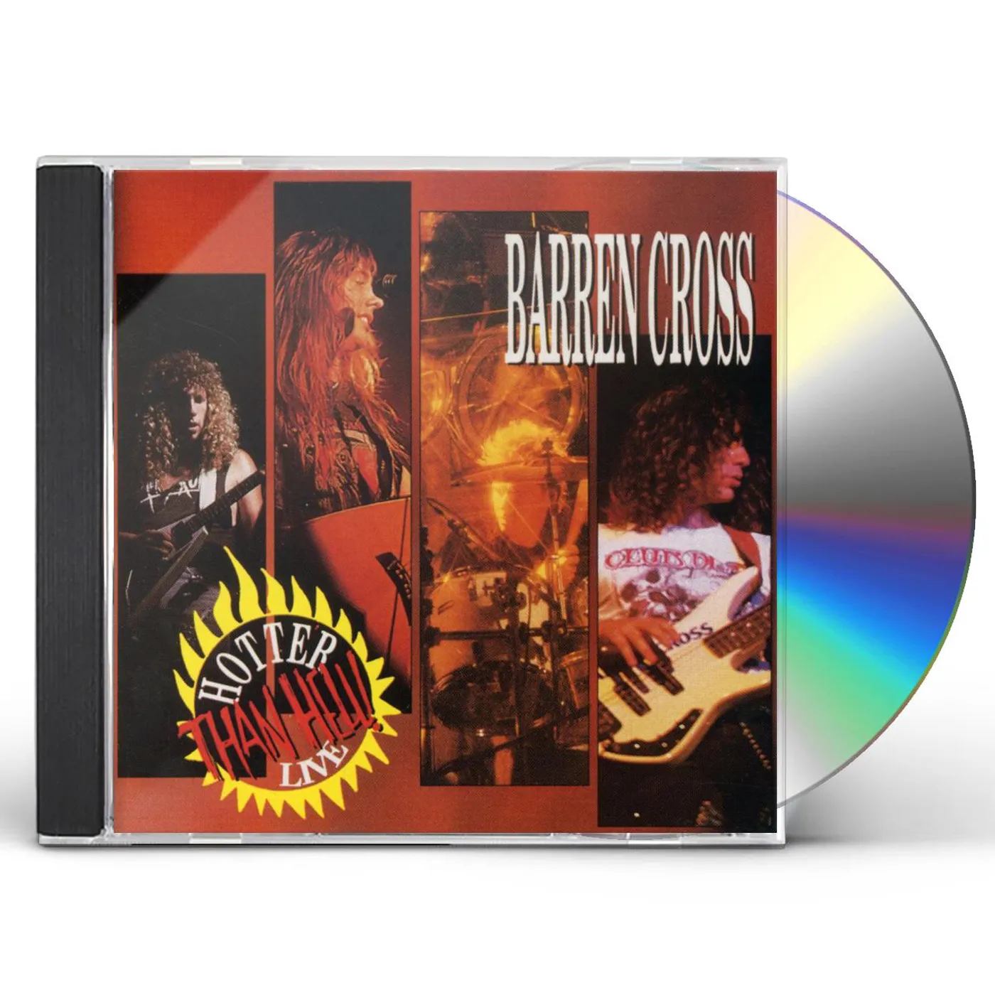 Barren Cross HOTTER THAN HELL LIVE CD