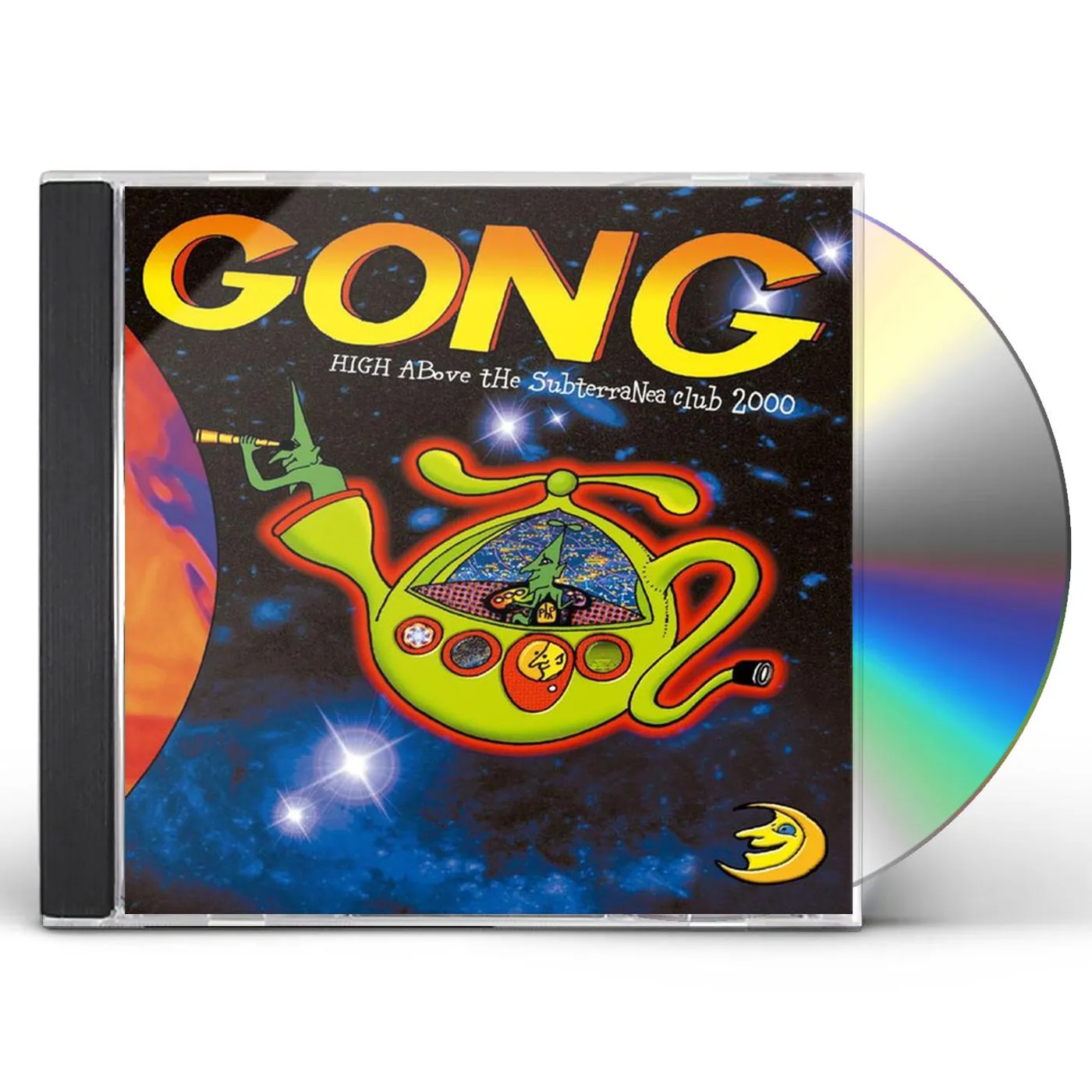 Gong HIGH ABOVE THE SUBTERRANEA CLUB 2000 CD