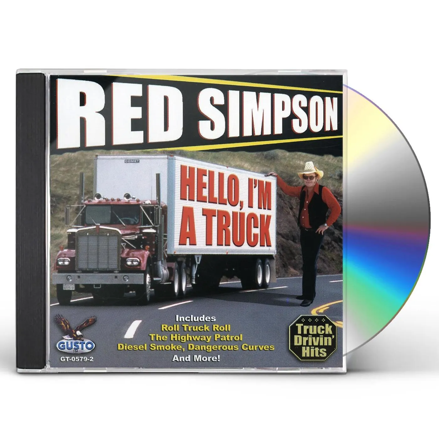 Red Simpson HELLO I'M A TRUCK CD