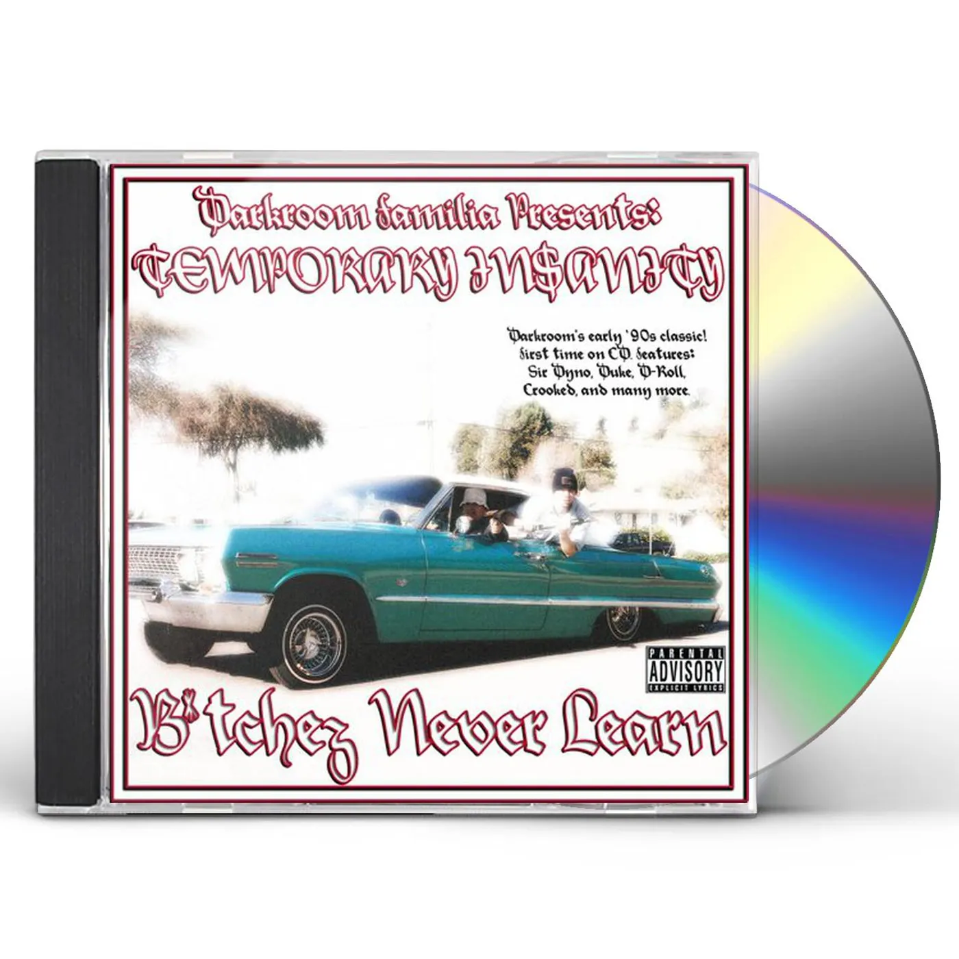 DarkRoom Familia TEMPORARY INSANITY: BITCHEZ NEVER LEARN CD