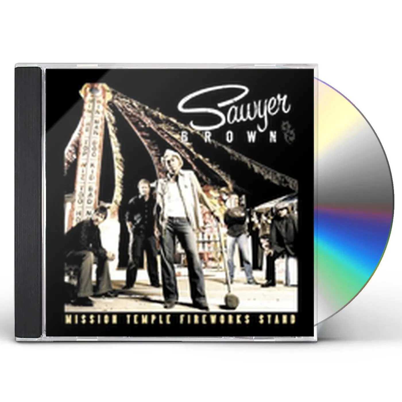Sawyer Brown MISSION TEMPLE FIREWORKS STAND CD