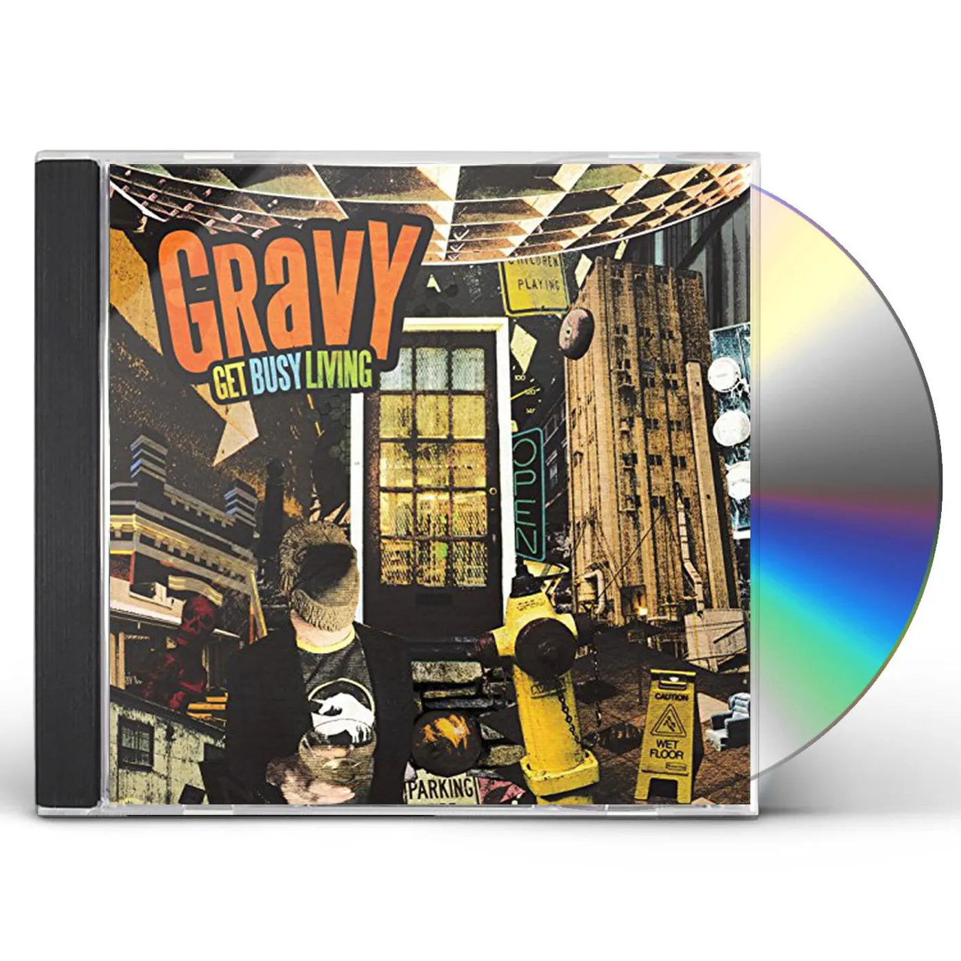Gravy GET BUSY LIVING CD