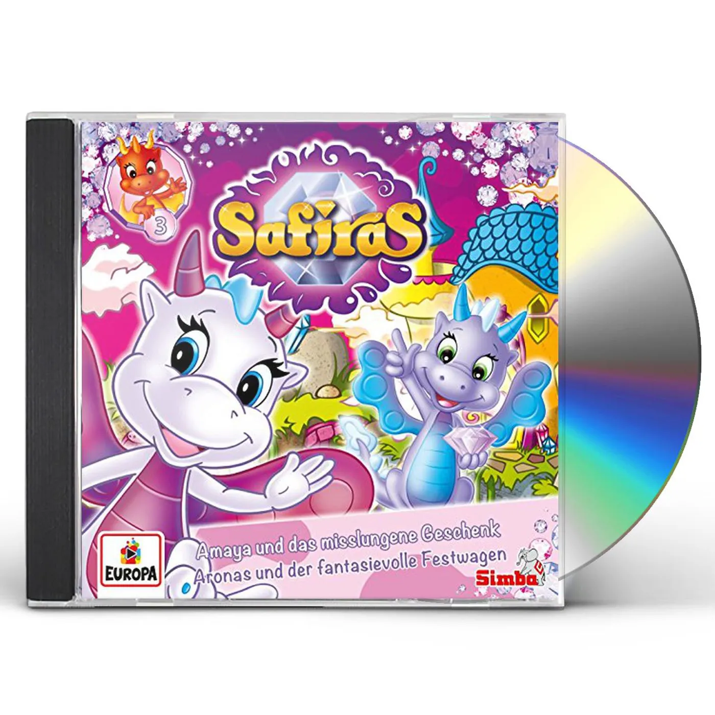 Safiras 003/AMAYA UND DAS MISSLUNGENE GESCHENK CD