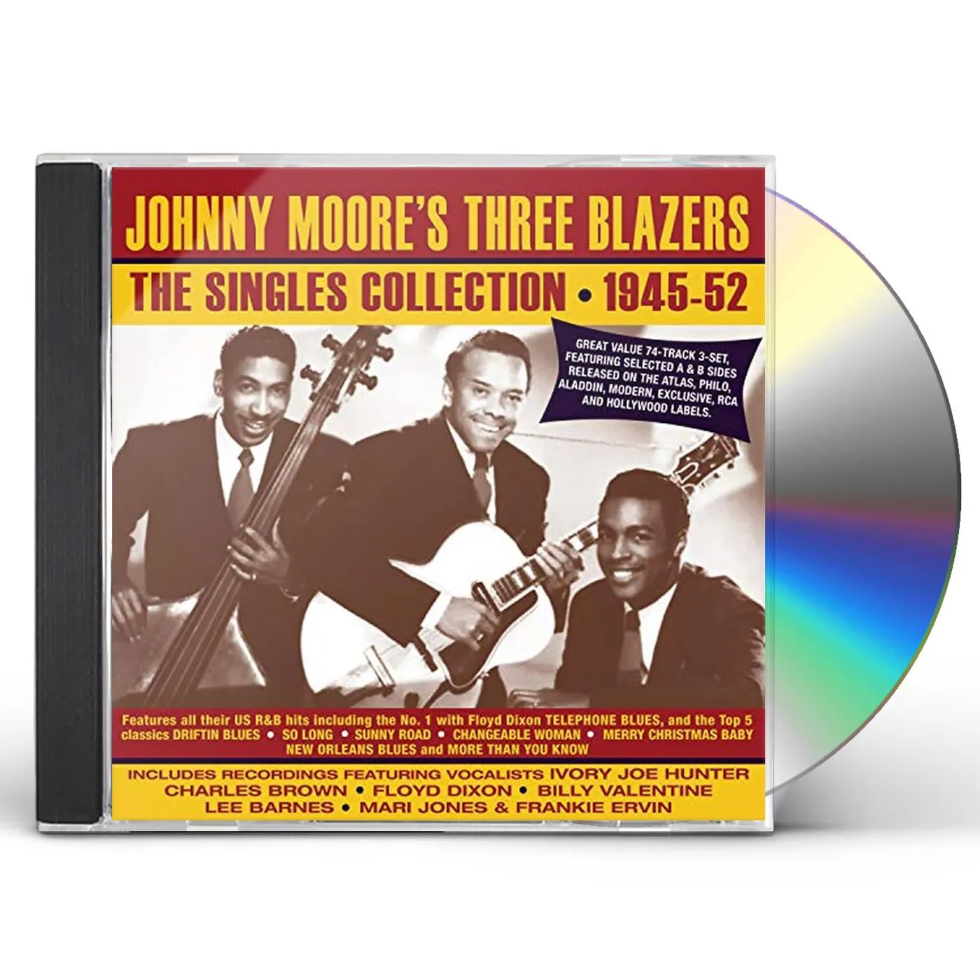 Johnny Moore's Three Blazers SINGLES COLLECTION 1945-52 CD